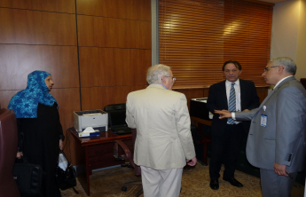 The Pharmacy College welcome the Review Panel for the Academic Accreditation