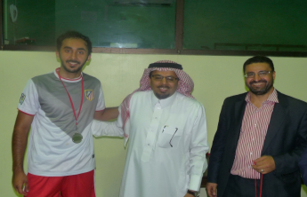 The announcement of the  Dean’s Cup and winners of  the final match for the Futsal match at the ‎college of Pharmacy