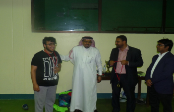 The announcement of the  Dean’s Cup and winners of  the final match for the Futsal match at the ‎college of Pharmacy