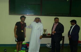 The announcement of the  Dean’s Cup and winners of  the final match for the Futsal match at the ‎college of Pharmacy