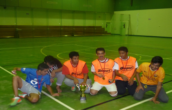 The announcement of the  Dean’s Cup and winners of  the final match for the Futsal match at the ‎college of Pharmacy