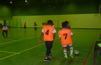 The announcement of the  Dean’s Cup and winners of  the final match for the Futsal match at the ‎college of Pharmacy