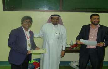 The announcement of the  Dean’s Cup and winners of  the final match for the Futsal match at the ‎college of Pharmacy