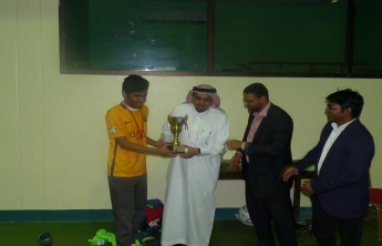 The announcement of the  Dean’s Cup and winners of  the final match for the Futsal match at the ‎college of Pharmacy