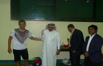 The announcement of the  Dean’s Cup and winners of  the final match for the Futsal match at the ‎college of Pharmacy