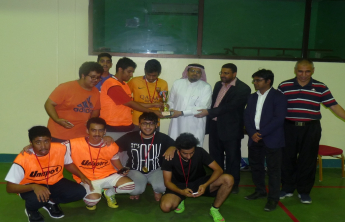 The announcement of the  Dean’s Cup and winners of  the final match for the Futsal match at the ‎college of Pharmacy