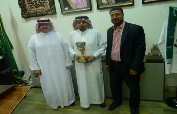 The announcement of the  Dean’s Cup and winners of  the final match for the Futsal match at the ‎college of Pharmacy