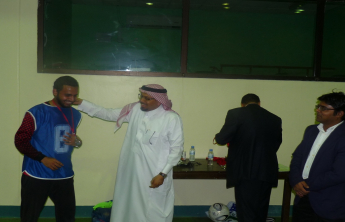 The announcement of the  Dean’s Cup and winners of  the final match for the Futsal match at the ‎college of Pharmacy