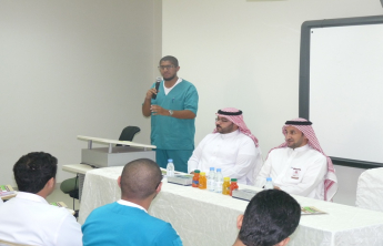 The induction meeting  for the  new   students for the academic year 1437/1438 AH