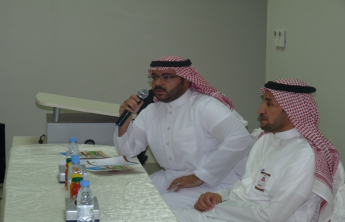 The induction meeting  for the  new   students for the academic year 1437/1438 AH