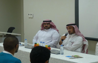 The induction meeting  for the  new   students for the academic year 1437/1438 AH