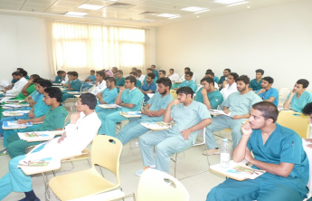 The induction meeting  for the  new   students for the academic year 1437/1438 AH