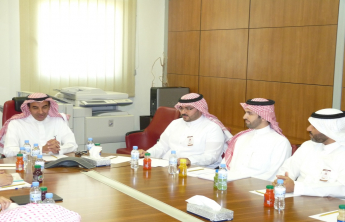 University Rector meeting with the Saudis faculty members