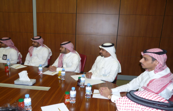 University Rector meeting with the Saudis faculty members