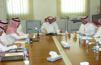 University Rector meeting with the Saudis faculty members