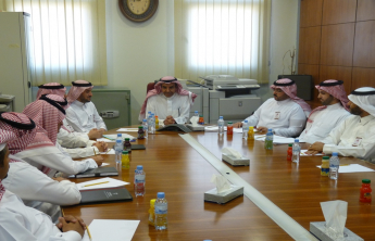 University Rector meeting with the Saudis faculty members