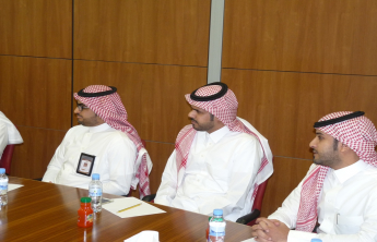 University Rector meeting with the Saudis faculty members