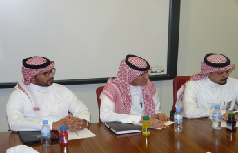 University Rector meeting with the Saudis faculty members