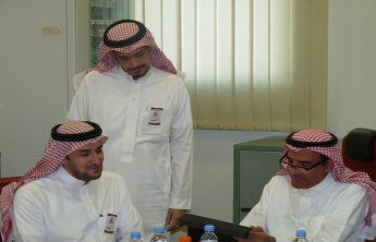 University Rector meeting with the Saudis faculty members