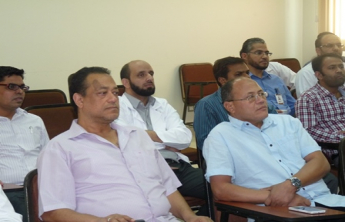 Lecture presented by Dr. Hassan Althurwi on THE ROLE OF CYTOCHROME P450 AND THEIR ASSOCIATED ARACHIDONIC ACID METABOLITES IN THE INITIATION AND PROGRESSION OF CARDIAC HYPERTROPHY