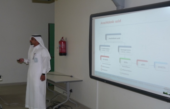 Lecture presented by Dr. Hassan Althurwi on THE ROLE OF CYTOCHROME P450 AND THEIR ASSOCIATED ARACHIDONIC ACID METABOLITES IN THE INITIATION AND PROGRESSION OF CARDIAC HYPERTROPHY