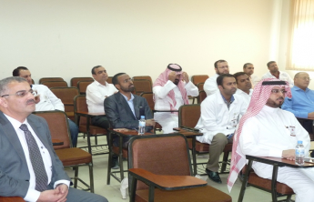Lecture presented by Dr. Yassin Alridie on Synthesis of an original collection of substitued pyrido[2,3-‎d]pyrimidine and their optimization as potential kinase inhibitors‎