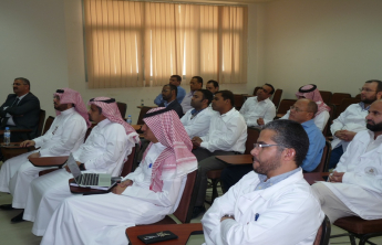 Lecture presented by Dr. Yassin Alridie on Synthesis of an original collection of substitued pyrido[2,3-‎d]pyrimidine and their optimization as potential kinase inhibitors‎