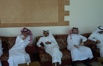 Celebrating party was held by  a group of faculty members  for their promotion ‎