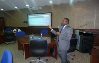 Prof. Abdulmoniem Adam presentation on Scientific Research and Technology: Challenges and Opportunities