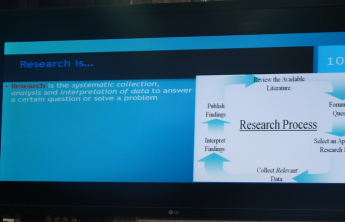 Prof. Abdulmoniem Adam presentation on Scientific Research and Technology: Challenges and Opportunities