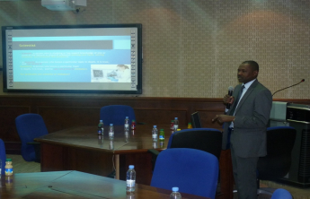 Prof. Abdulmoniem Adam presentation on Scientific Research and Technology: Challenges and Opportunities