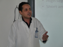 محاضرة الدكتور/ محمد داود زكريا بعنوان: (تحليل المركبات الصيدلانية في عينات المياه البيئية باستخدام الفصل الكهربائي الشعري)