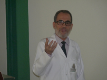محاضرة الدكتور أحمد محمود العفيفي بعنوان: ( توظيف النمذجة الحاسوبية لمقاومة السرطان )
