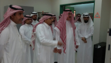 زيارة صاحب السمو الملكي الأمير عبدالعزيز بن سطام بن عبدالعزيز لمعامل الكلية