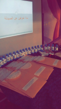 Female Students organize an introductory program about the College of Phramacy at Girl high school Four and Nine in Al Kharj