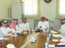 University Rector meeting with the Saudis faculty members